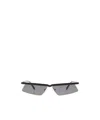 Attico Full Frame Sunglasses In Gray