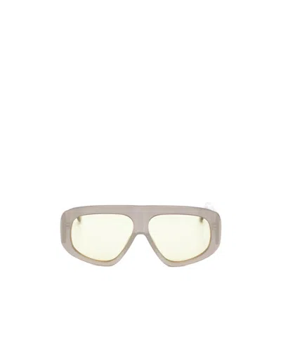 Attico Full Frame Sunglasses In Neutral