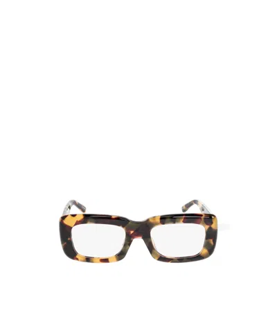 Attico Full-rimmed Plano Lenses In Brown