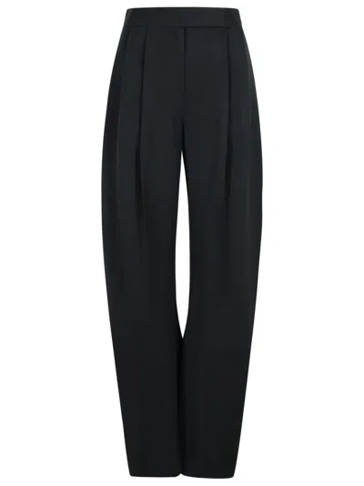 ATTICO GARY' LONG BLACK VIRGIN WOOL PANTS