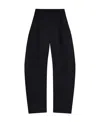 Attico Wide-leg Tailored Pants In Black