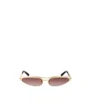 Attico Geometric Frame Sunglasses