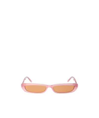 Attico Geometric Sunglasses In Neutral