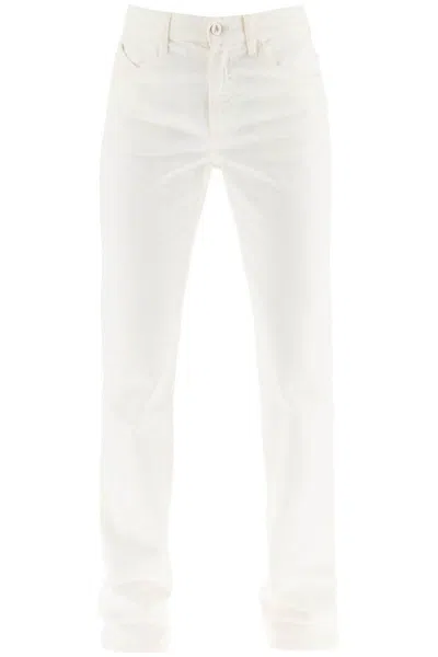 Attico 'girlfriend' Slim Fit Jeans In White