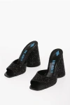 Attico Luz Embellished Leather Mules