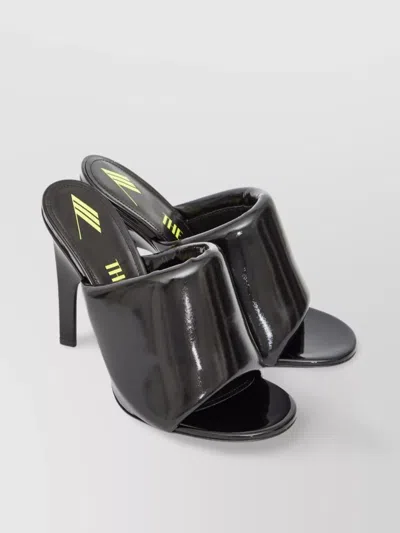 Attico Glossy Eco-patent Leather Sandals