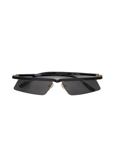 ATTICO GOLDEN GREY CAT EYE SUNGLASSES