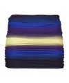 Attico Gradient-effect Swim Skirt In Blue
