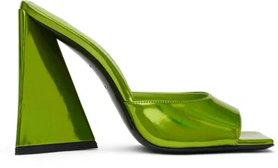 Attico Heels In Green