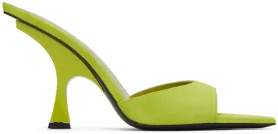 ATTICO GREEN ESTER MULES