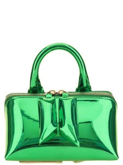 Attico Mini Friday Handbag In Green