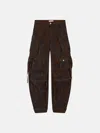 Attico Grey And Rust Long Pant In Grey/rust