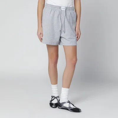 ATTICO THE ATTICO | GREY COTTON SHORTS