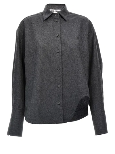 ATTICO GREY ELIZA SHIRT