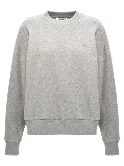 ATTICO GREY LOGO SWEATSHIRT