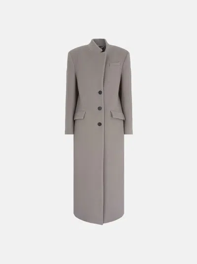 Attico Grey Long Coat