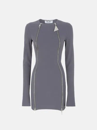 Attico Grey Mini Dress