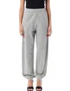 Attico Jogger Grey Cotton Pants