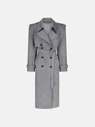 ATTICO TRENCH GREY