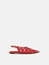 Attico Ballerina ''grid'' Red In Red