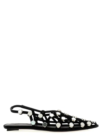 ATTICO GRID SLINGBACK