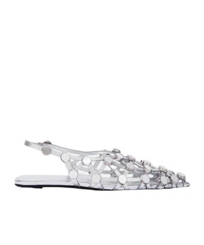 ATTICO HALF-HEELED FLAT SANDALS