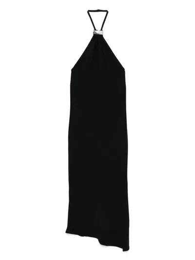 ATTICO HALTERNECK MIDI DRESS