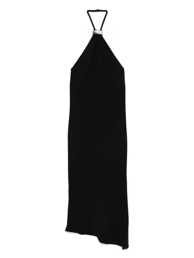 ATTICO HALTERNECK MIDI DRESS