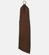 Attico Halterneck Open-back Midi Dress