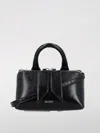 Attico Friday Top-handle Tote Bag In Black