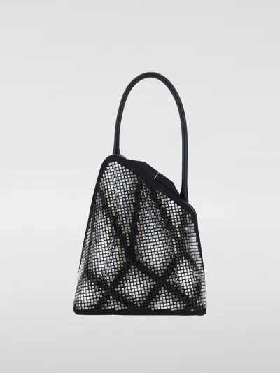 Attico Sunset Handbag In Black