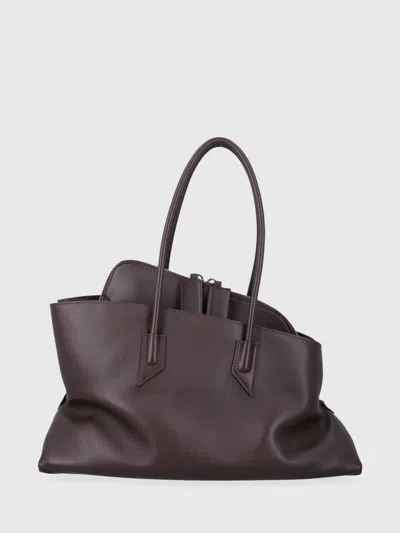Attico The  The Passeggiata Medium Tote Handbag - 30 Cm Height In Brown