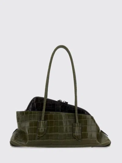 Attico Handbag The  Woman Color Green In White