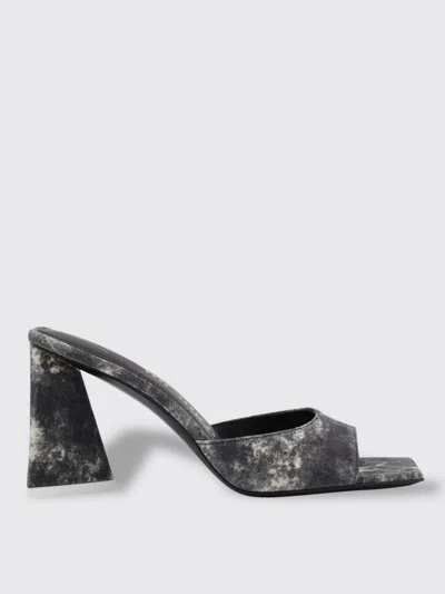 ATTICO HEELED SANDALS THE ATTICO WOMAN COLOR BLACK,F35528002