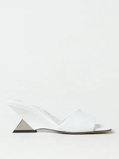 Attico Heeled Sandals The  Woman Color White
