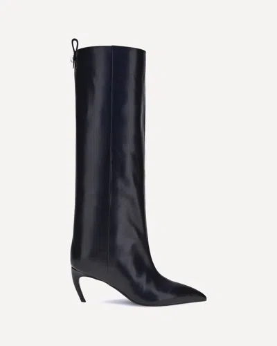 ATTICO HIGH LEATHER BOOTS