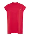 Attico High-necked T-shirt In Red