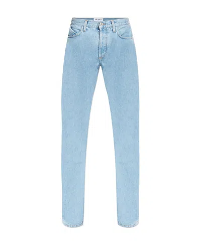 Attico Straight-leg Boyfriend Jeans In Blue