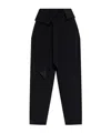Attico High Waist Casual Pants In Black