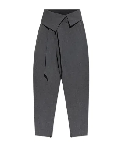 ATTICO HIGH WAIST CASUAL PANTS