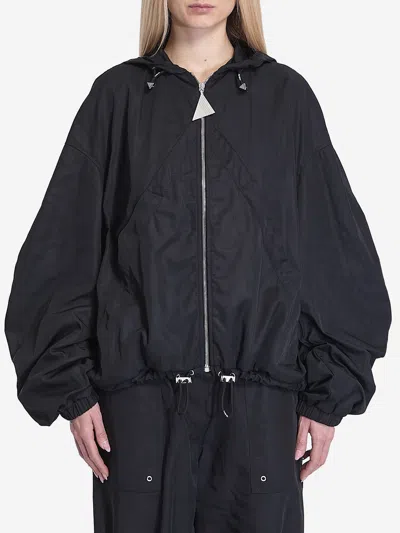 ATTICO HOODED BOMBER JACKET