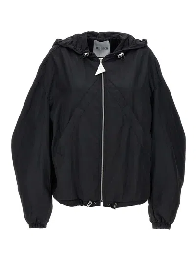 ATTICO HOODED BOMBER JACKET