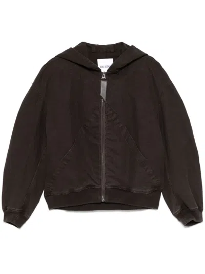 ATTICO HOODED BOMBER JACKET