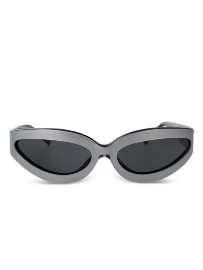 Attico Ida Sunglasses In Gray