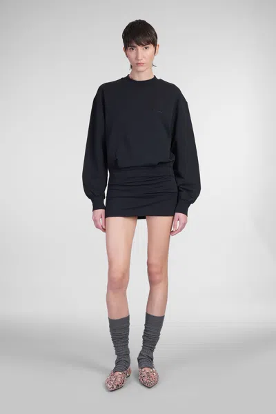 Attico In Black Cotton