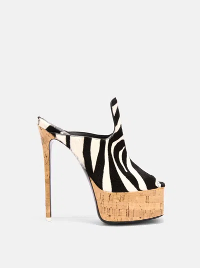 Attico ''irmelin'' Black And White Mule