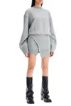 Attico Ivory Fleece In Grey