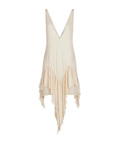 ATTICO IVORY MINI DRESS