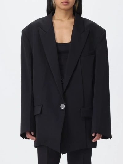 Attico Jacket The  Woman Color Black In Black