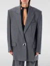 Attico Oversized Blazer In Grau